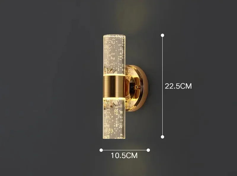 Afralia™ Gold Vanity Lights 2-Light Bathroom Sconces for Modern Mirrors