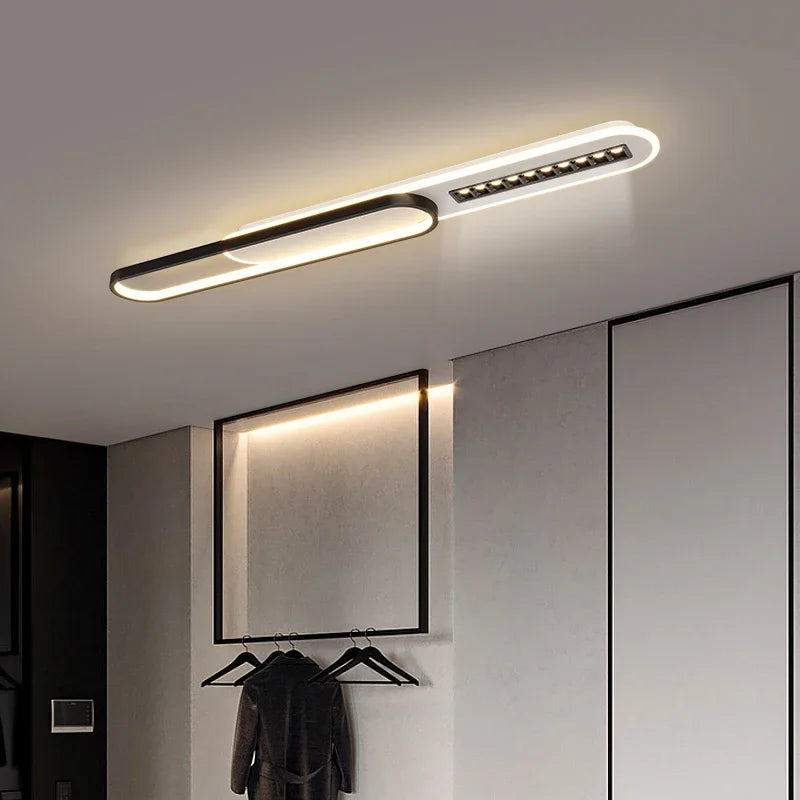 Afralia™ LED Corridor Chandeliers with Spotlights - Creative Entry Porch Lighting