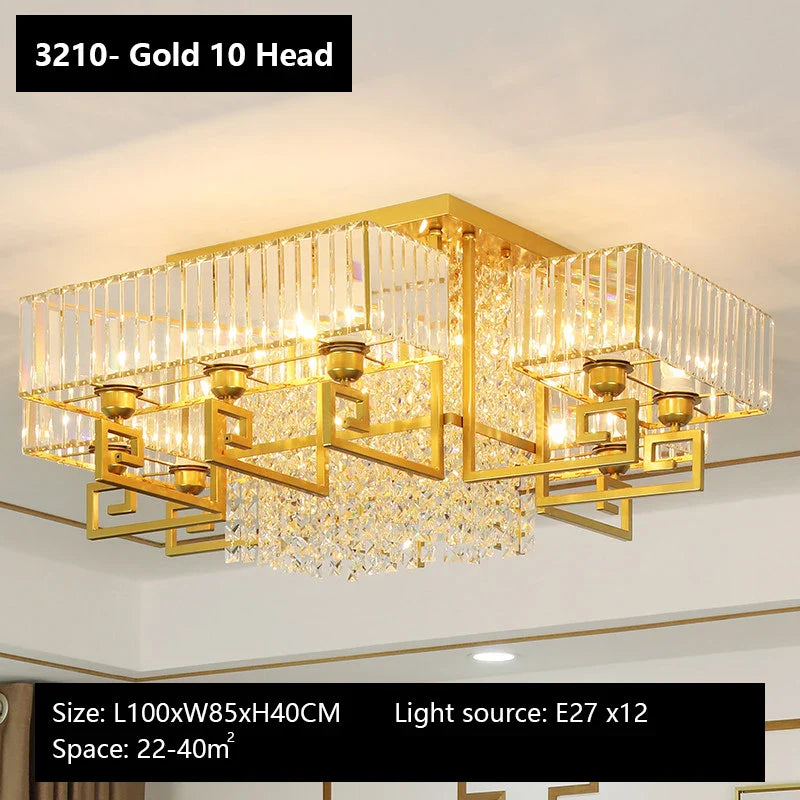 Afralia™ Modern Luxury Ceiling Light for Stylish Living Spaces