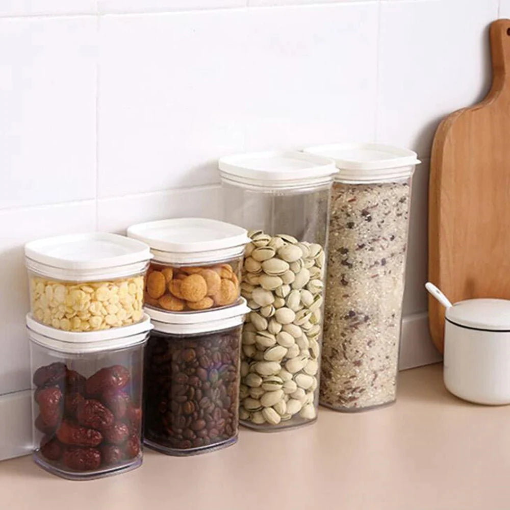 Afralia™ Hermetic Kitchen Organizer for Food Containers, Oils, and Boxes