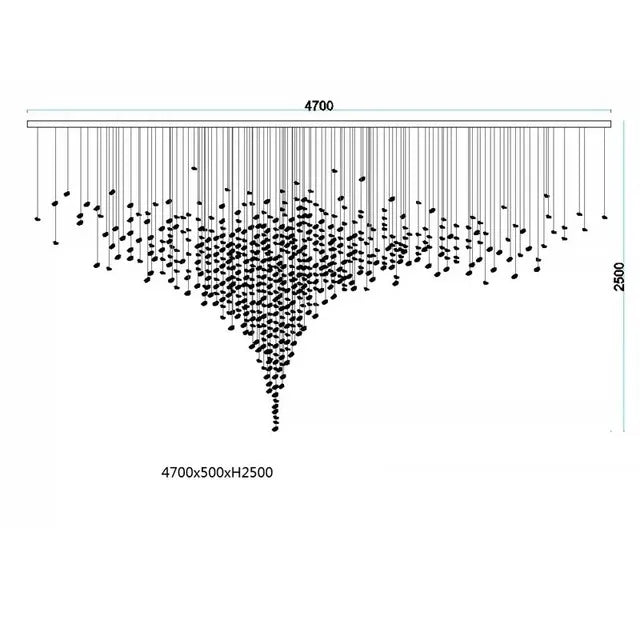 Afralia™ Luxury Crystal Chandelier: Modern LED Hanging Lamp for Home Indoor Light Fixtures