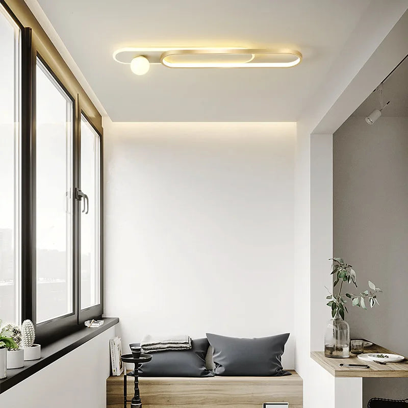 Afralia™ LED Aisle Light Chandelier for Home Indoor Lighting Bedroom Porch Corridor Decor