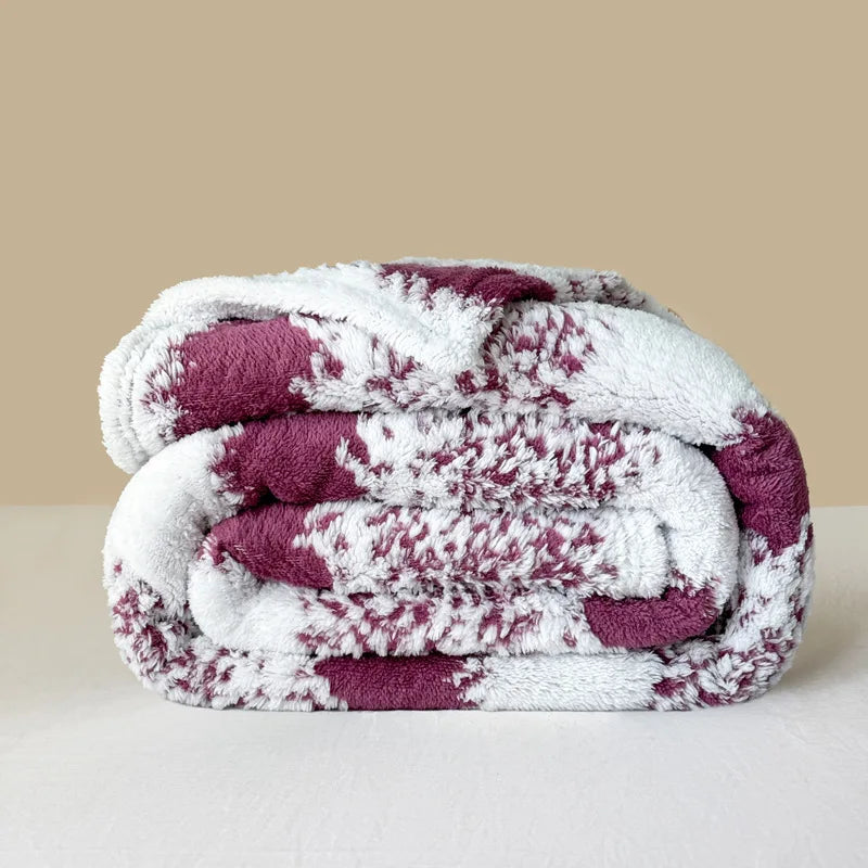 Afralia™ Cationic Jacquard Blanket | Lightweight Spring/Autumn Sofa Cover | Comfortable Home Decor