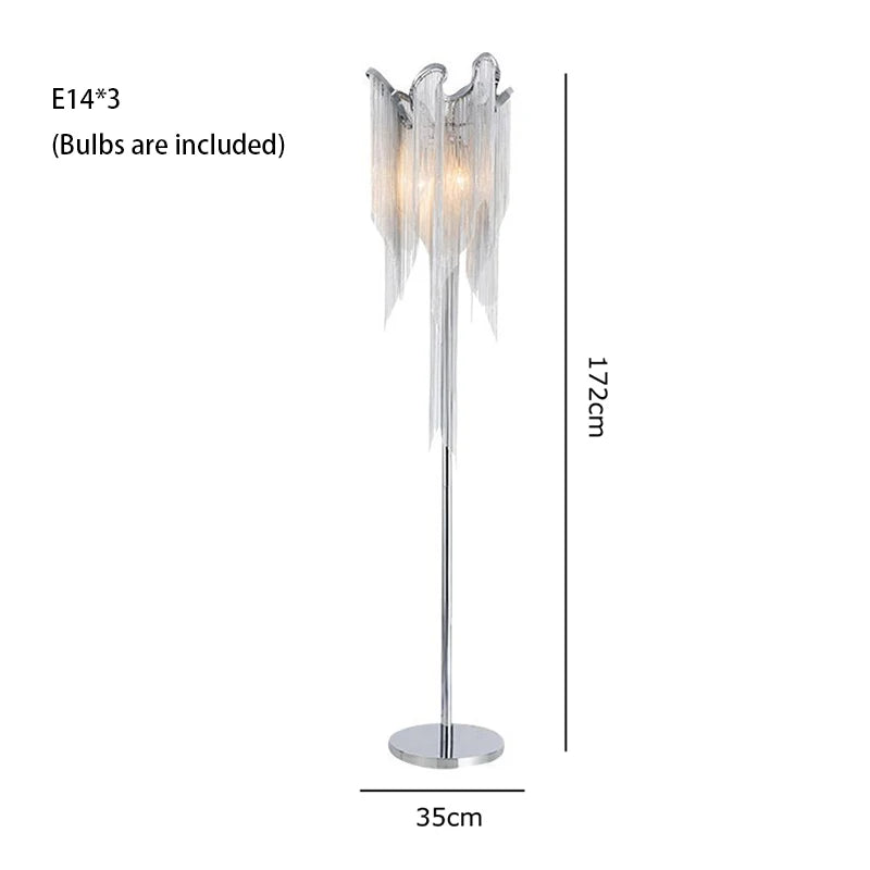 Afralia™ Modern Luxury Tassel Chandelier for Home Decor Lighting