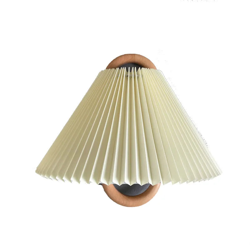 Afralia™ Beech Wood Wall Lamp: Retro Wabi-Sabi Style for Bedroom, Living Room, and Porch