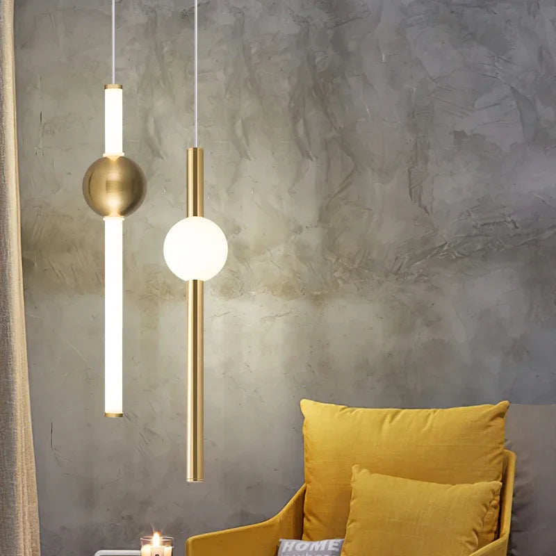 Afralia™ Minimalist Glass Chandelier Collection