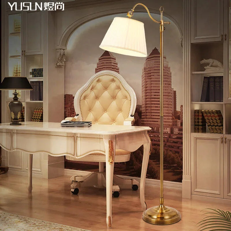 Afralia™ Retro LED Floor Lamp | Industrial Iron Vertical Light for Living Room