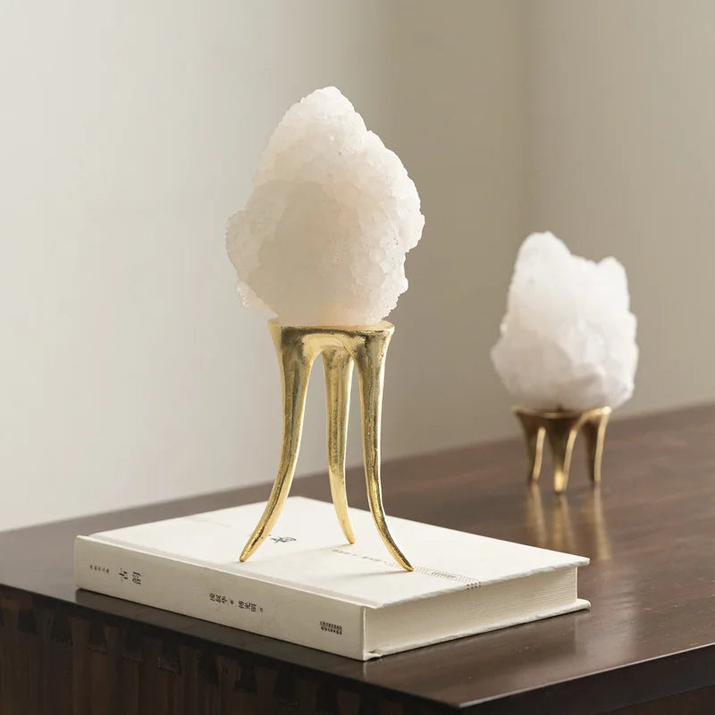 Afralia™ Octopus Brass Sculpture on Marble Base - Home Decor Metal Figurine