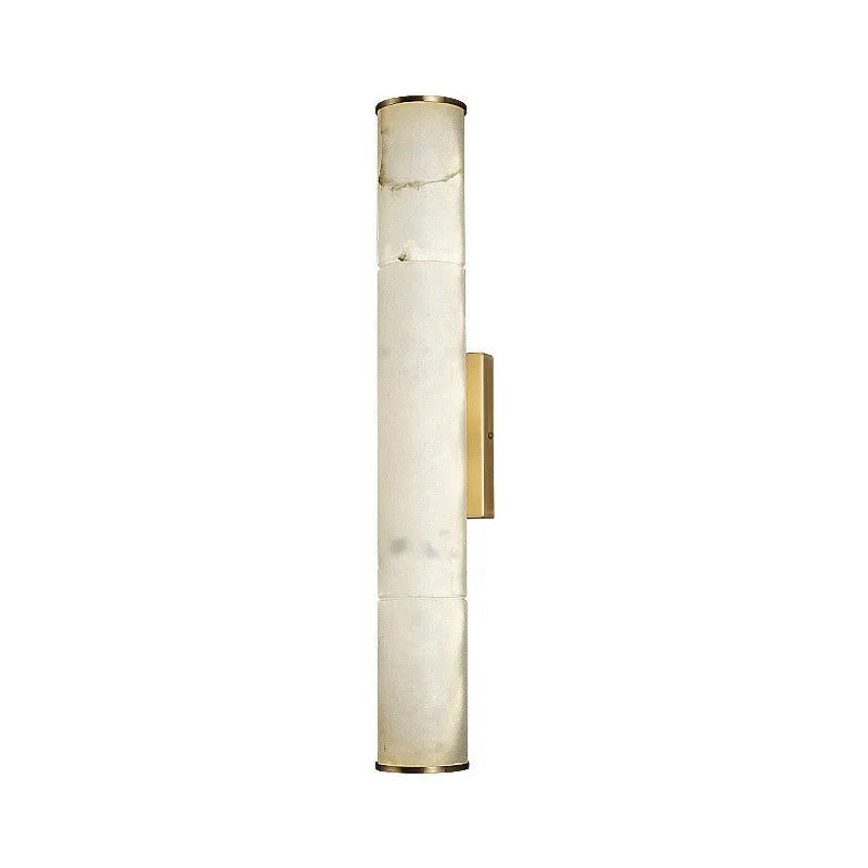 Afralia™ Marble Wall Lamp: Luxury Copper Sconce for Bedroom, Dining, Stairs & Foyer