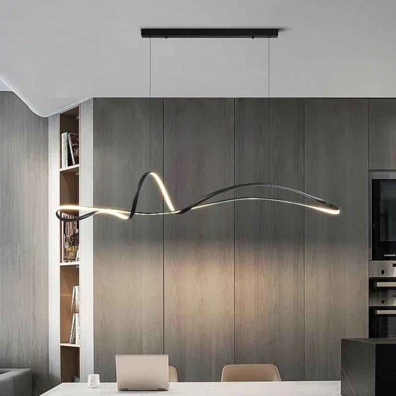 Afralia™ LED Pendant Lights for Modern Living Dining Room Chandeliers - Indoor Lighting Fixture