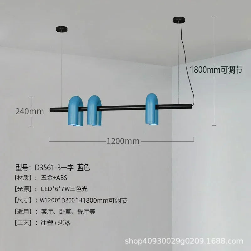 Afralia™ Nordic Chandelier: Adjustable Pendant Lights, Ceiling Hanging Lamp