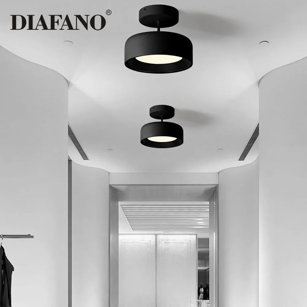 Afralia™ Modern White LED Ceiling Chandeliers for Luxurious Living Room and Bedroom Lighting