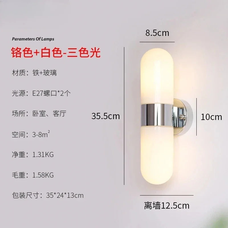 Afralia™ LED Vanity Mirror Light for Bathroom Restroom Bedroom Hallway Corridor