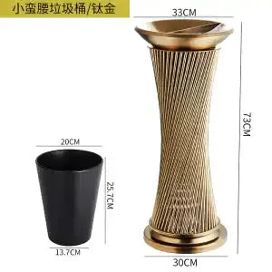Afralia™ Waste Bins: Hotel Lobby, Club Corridor, Elevator Entrance, KTV Trash Bin with Ashtray