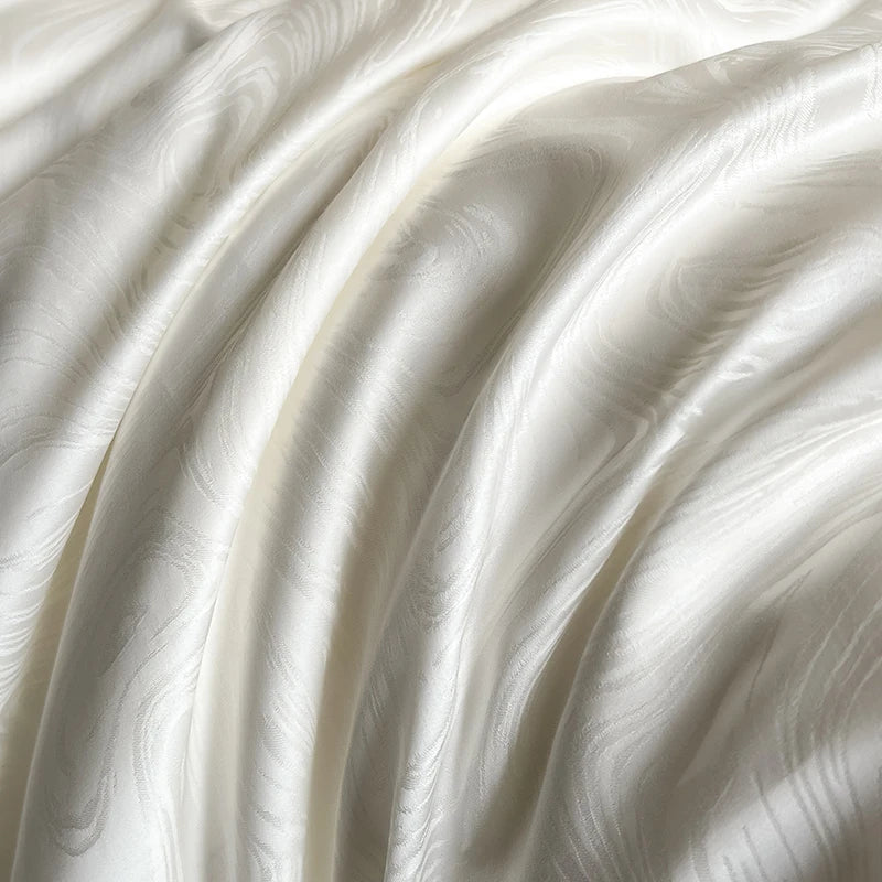 Afralia™ Silky Cool Cotton Jacquard Bedding Set with Luxe Lyocell, Soft & Breathable Quality