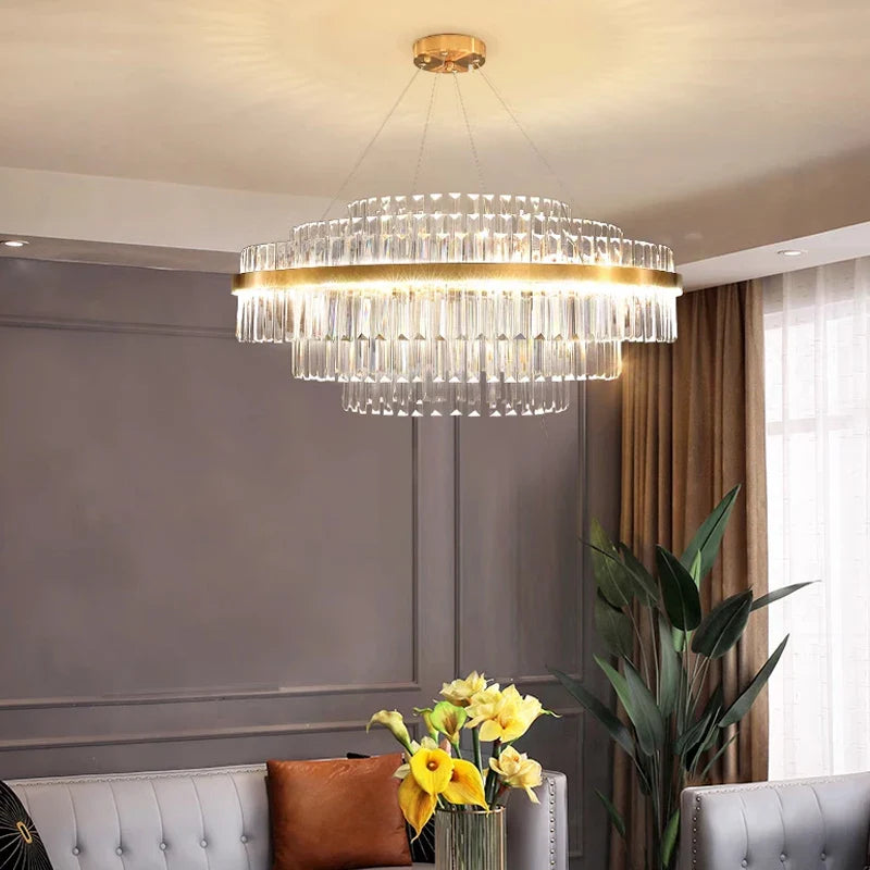 Afralia™ Crystal Chandeliers: Modern Luxury for Home Decor and Illuminating Spaces