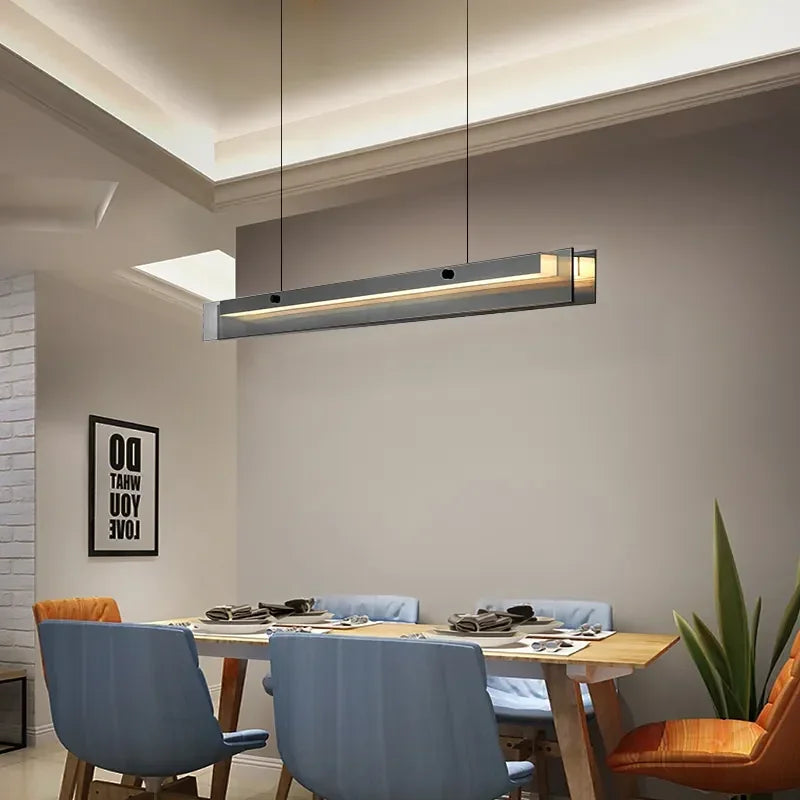 Afralia™ Modern LED Chandelier for Home Decoration and Lighting in Living Dining Kitchen Bar