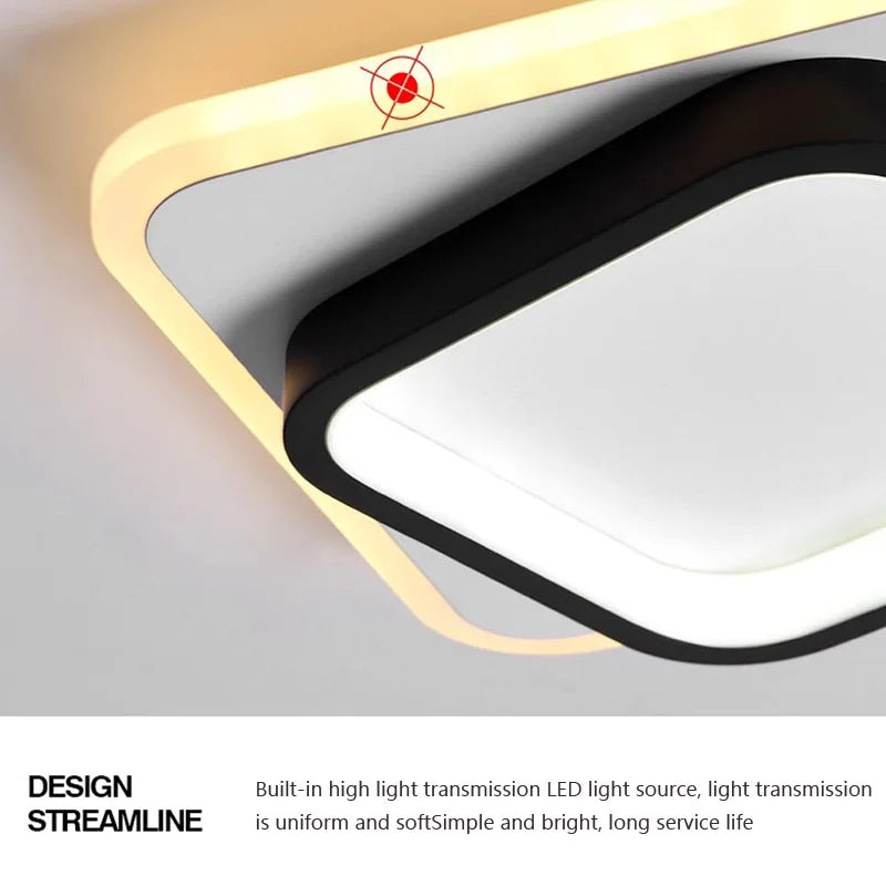 Afralia™ LED Ceiling Light: Modern Surface Mount for Bedroom, Living Room, Hallway