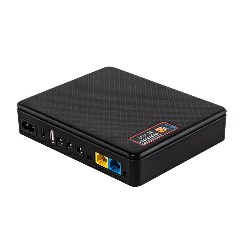 Afralia™ DC UPS Backup Battery 16000mAh 5V 9V 12V for Router Modem Switch