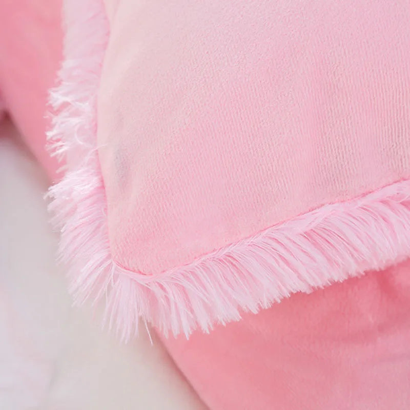 Afralia™ Plush Velvet Pillowcase – Ultra Soft Envelope Style Cover for Bedroom