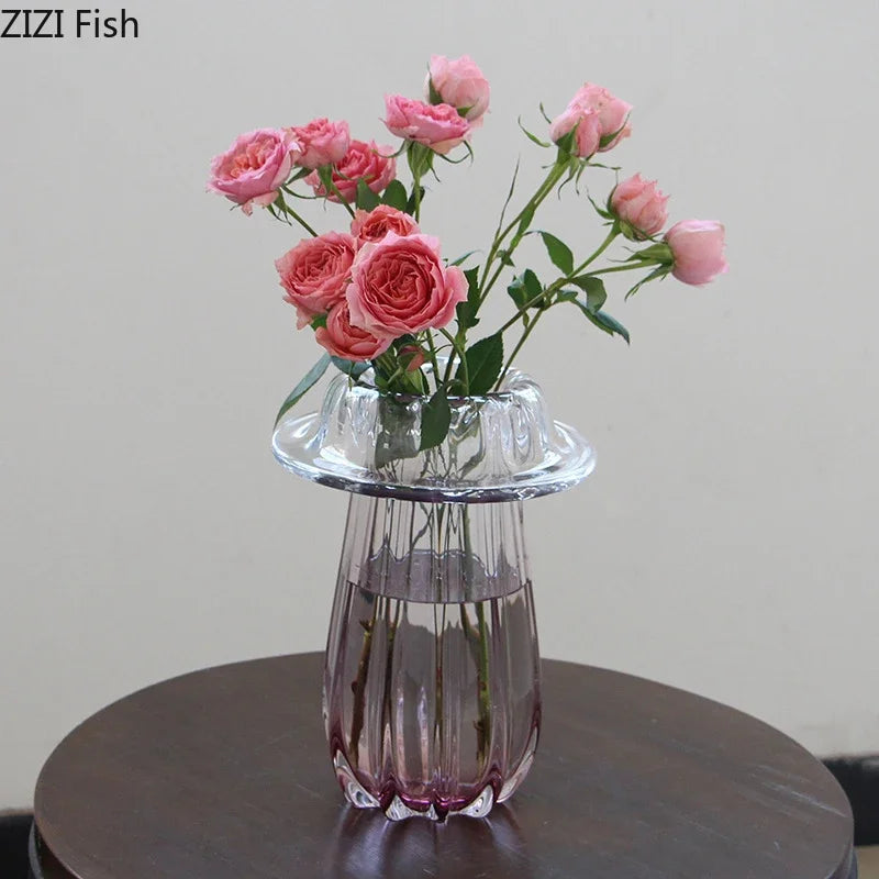 Afralia™ Glass Vase Hydroponics Table Decoration Flowers Arrangement Room Decor