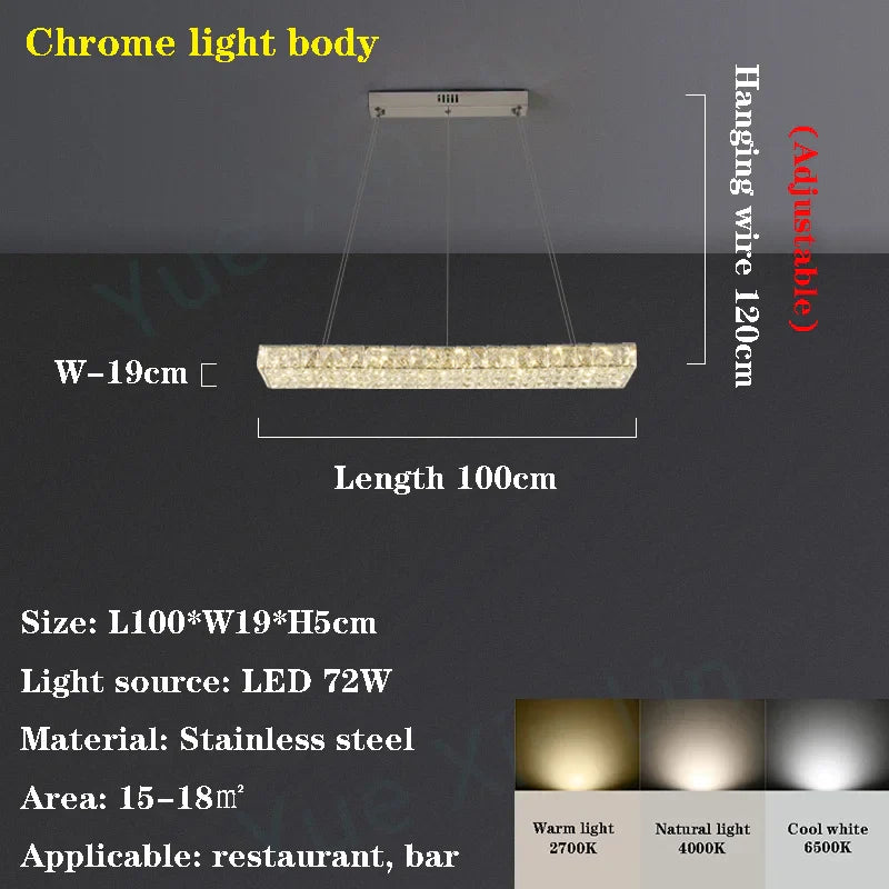 Afralia™ Crystal LED Chandelier: Modern Art Decor Pendant Lighting for Living and Dining Room