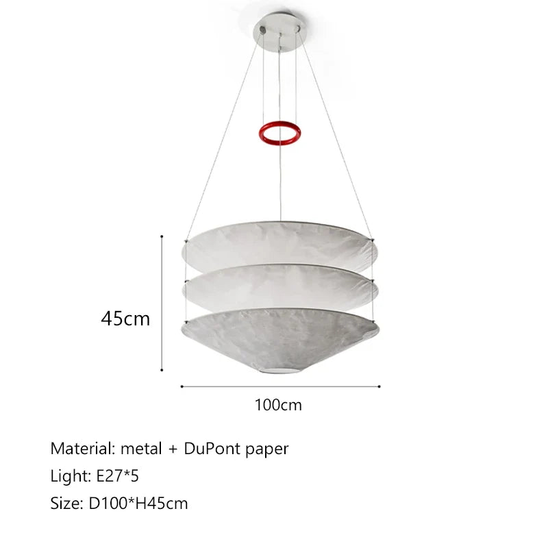 Afralia™ Nordic Minimalist Wabi Sabi Chandelier Pendant Lamp for Living Dining Bedroom