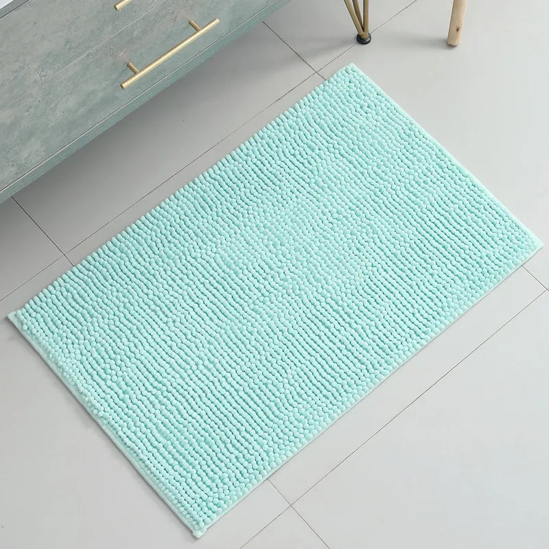 Afralia™ Soft Anti-Skid Bathroom Mat, Absorbent & Quick Drying Chenille Carpet