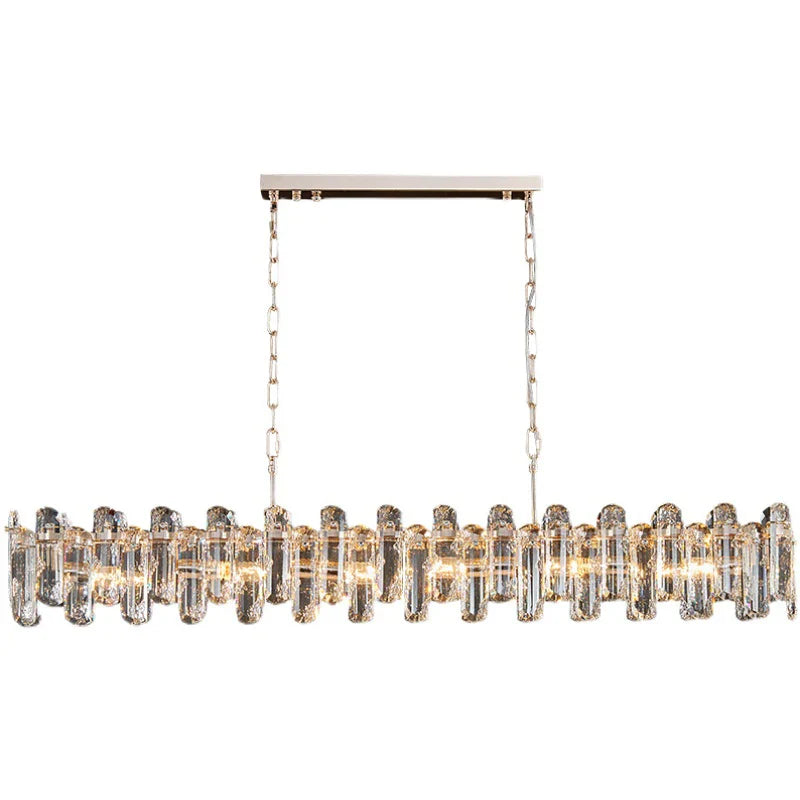 Afralia™ Crystal Dimmable Pendant Light Luminaire for Living Room Bedroom