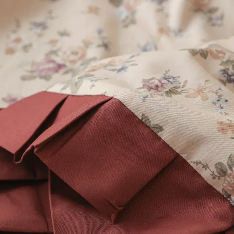 Afralia™ Princess Cotton Bedding Set - All Seasons Comforter Kit