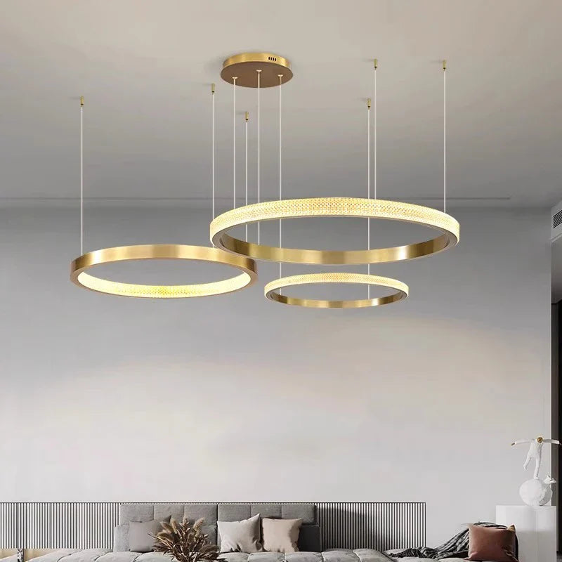 Afralia™ LED Pendant Chandeliers for Modern Living Room and Dining Room