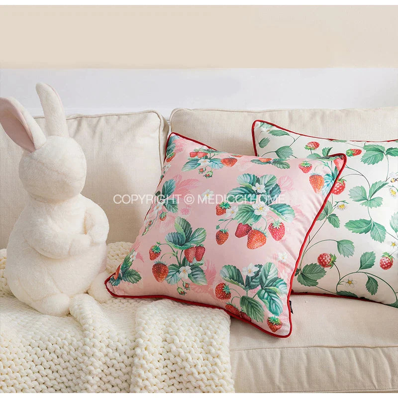 Afralia™ Rabbit Plush Cushion Pillow for Girl Kids Room Decor