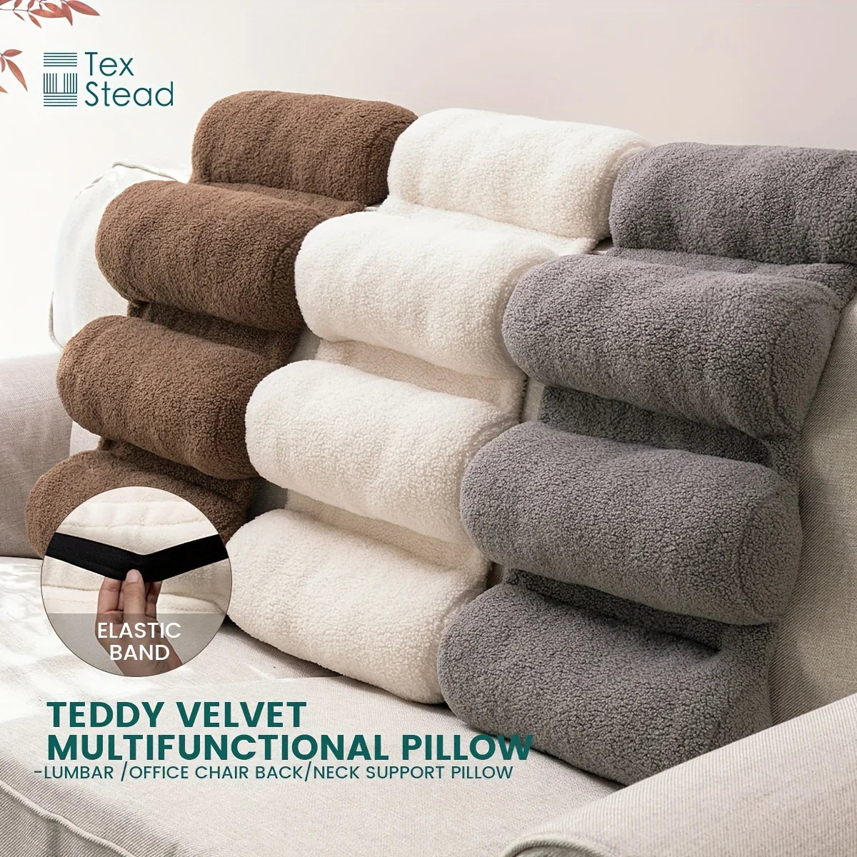 Afralia™ Mesh Lumbar Support Pillow for Office Chair - Adjustable and Breathable Design