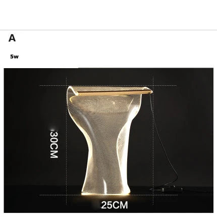 Afralia™ Modern Water Wave Acrylic LED Chandelier - Dining Room Pendant Light