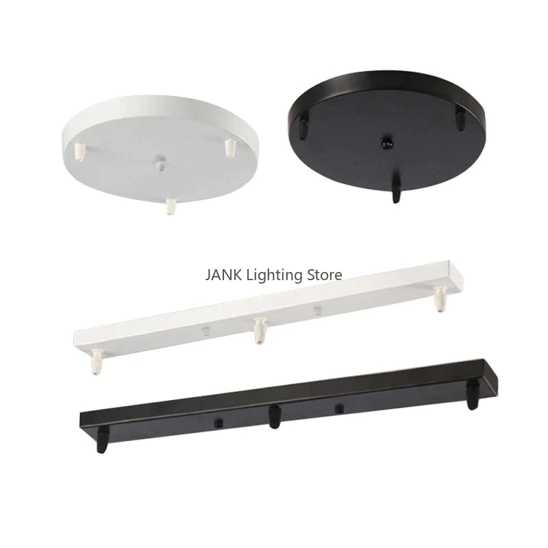 Afralia™ Ceiling Mount Canopy Plate for Multi-Head Pendant Chandeliers