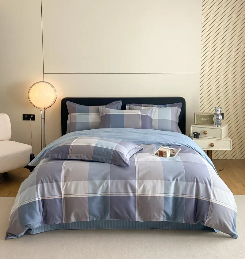 Afralia™ Pastoral Printed Cotton Bedding Sets for Comfortable Sleep