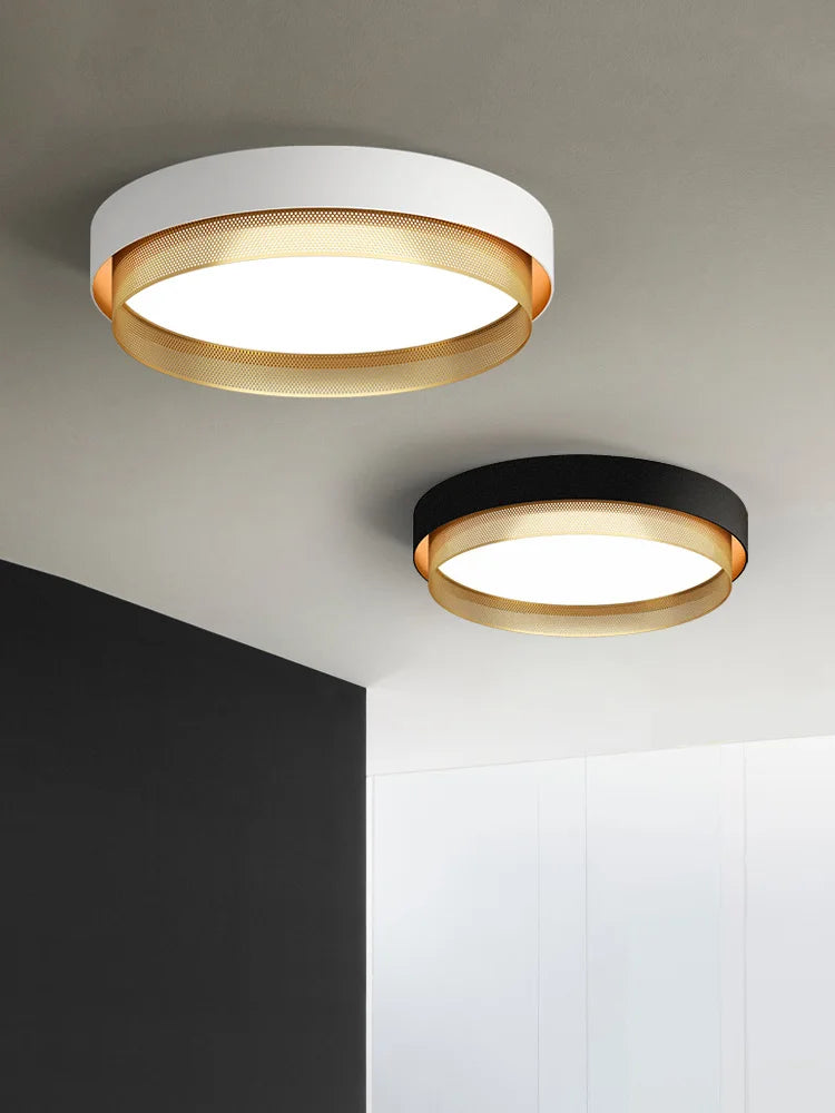 Afralia™ Modern Minimalist Bedroom Ceiling Lamp Luxury Nordic Design