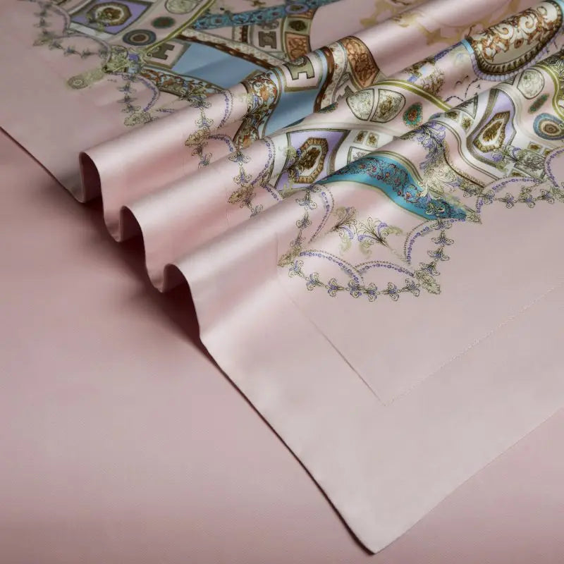 Afralia™ Vintage Printing Luxury Egyptian Cotton Bedding Set