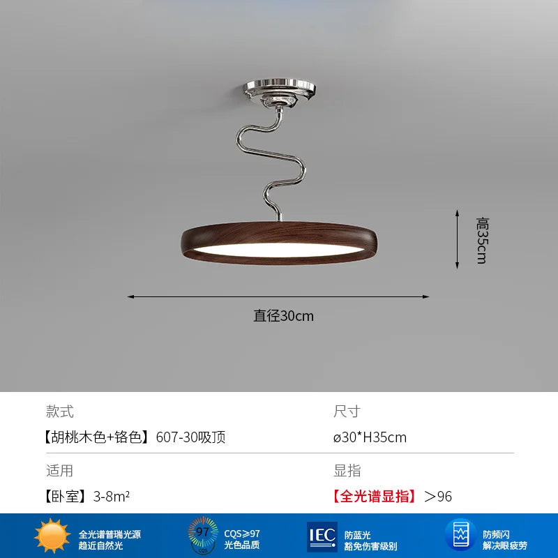 Afralia™ Cream Style Aluminum LED Chandelier for Nordic Home Decor