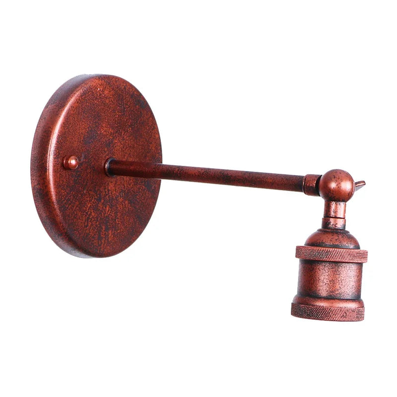 Afralia™ Rustic LED Wall Sconce Industrial Luminaire for Bedroom Foyer Bathroom Mirror