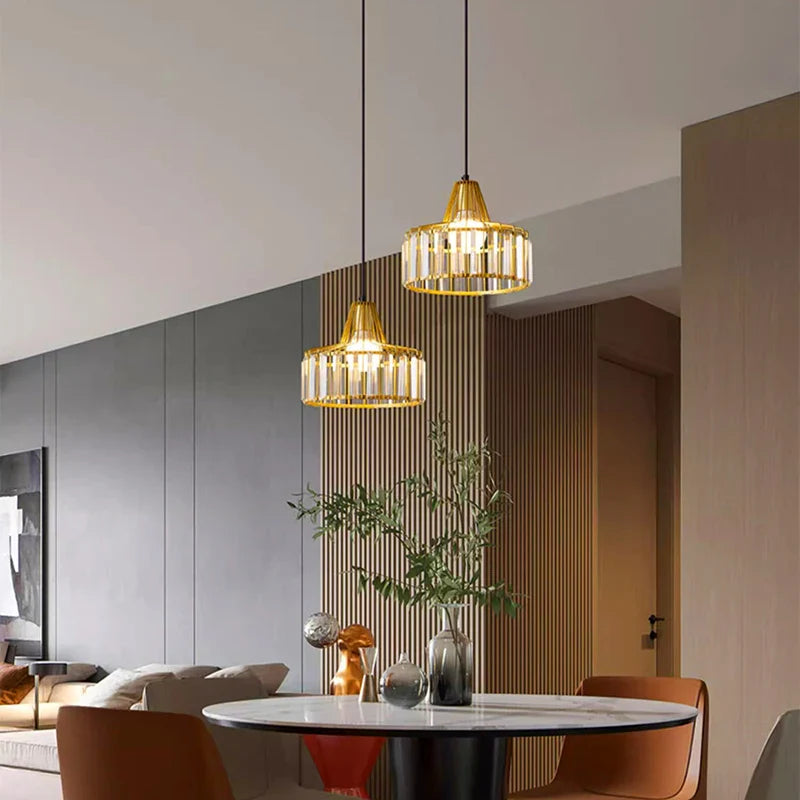 Afralia™ LED Pendant Chandelier for Stylish Indoor Bedroom Decor