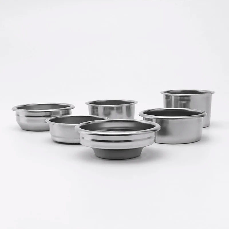 Afralia™ Stainless Steel Bottomless Espresso Filter, 51/ 54/ 58mm, Replacement Portafilter Accessories