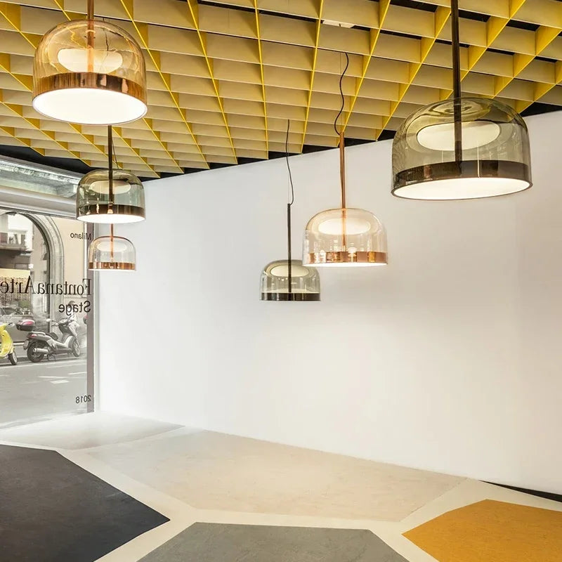 Afralia™ Rose Gold Designer Floor Lamp for Studio Living Room & Restaurant.