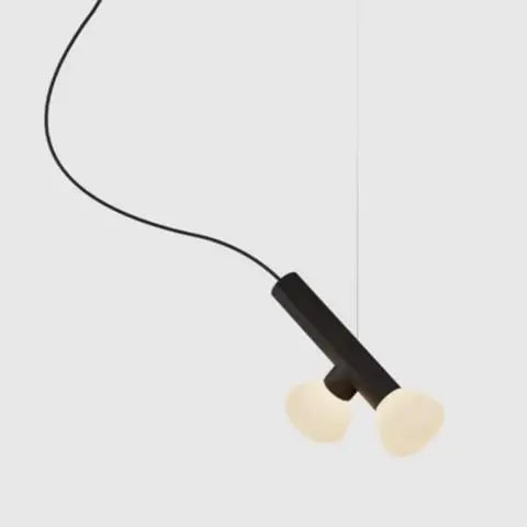 Afralia™ Modern Nordic Glass Chandelier for Staircase, Bedside, Window, and Bar