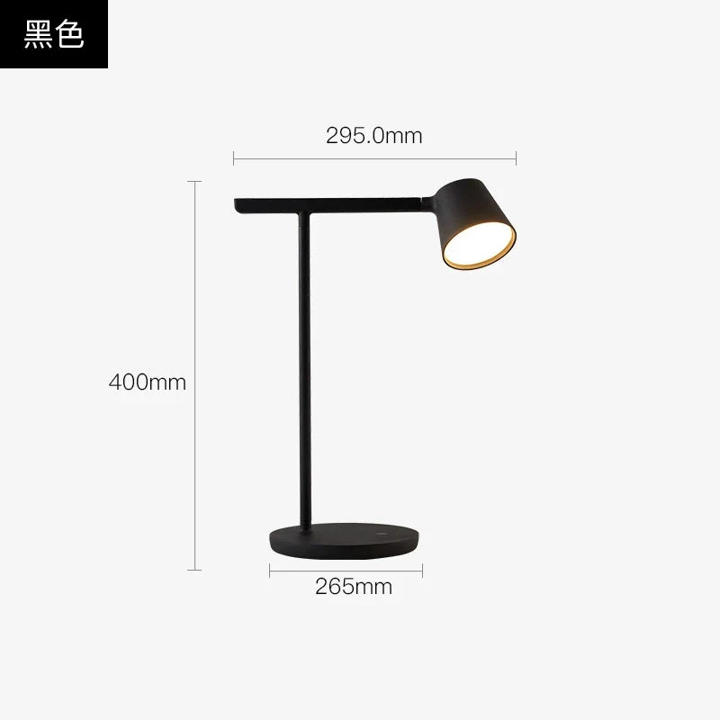 Afralia™ Dimmable Desk Light: Danish Designer LED Table Lamp