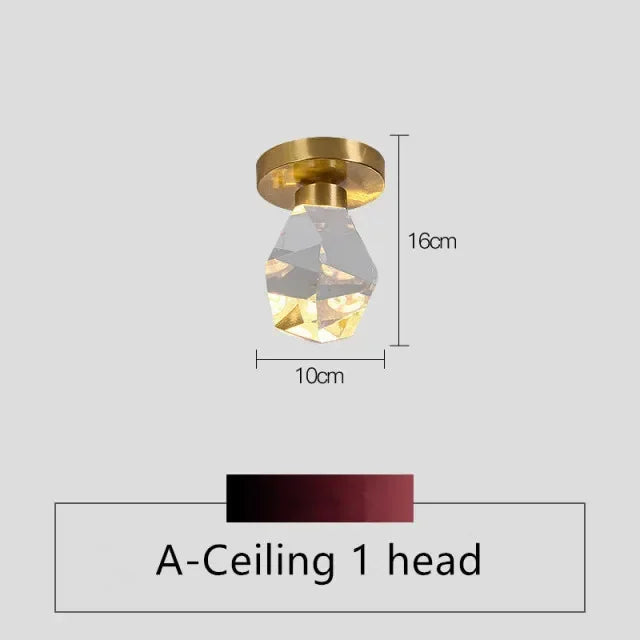Afralia™ Crystal Pendant Light: Elegant Lighting for Bedroom, Hotel, Restaurant, and Kitchen Island