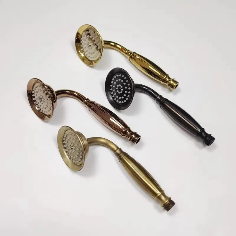 Afralia™ Rose Gold High Pressure Hand Shower Head for Antique Water Output