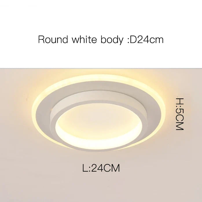 Afralia™ LED Aisle Ceiling Lights for Home Lighting in Bedroom Living Room Corridor
