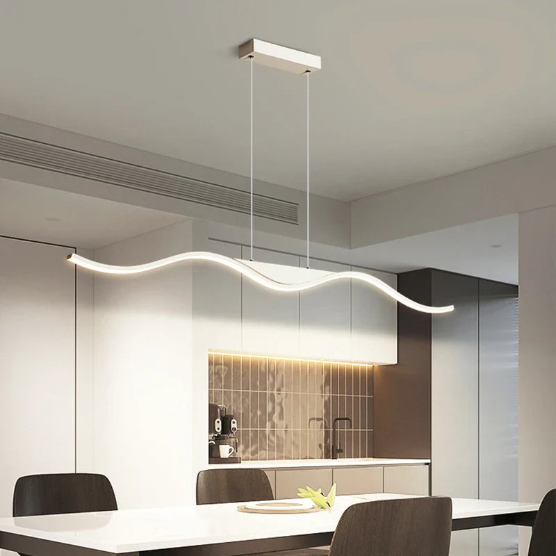 Afralia™ Nordica LED Pendant Light - Art Line Indoor Lighting Fixture