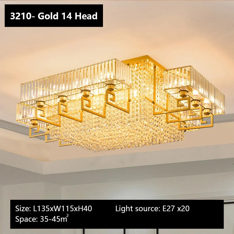 Afralia™ Modern Luxury Ceiling Light for Stylish Living Spaces